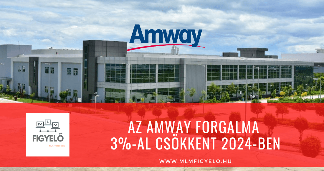 Az Amway forgalma 3-al csökkent 2024-ben