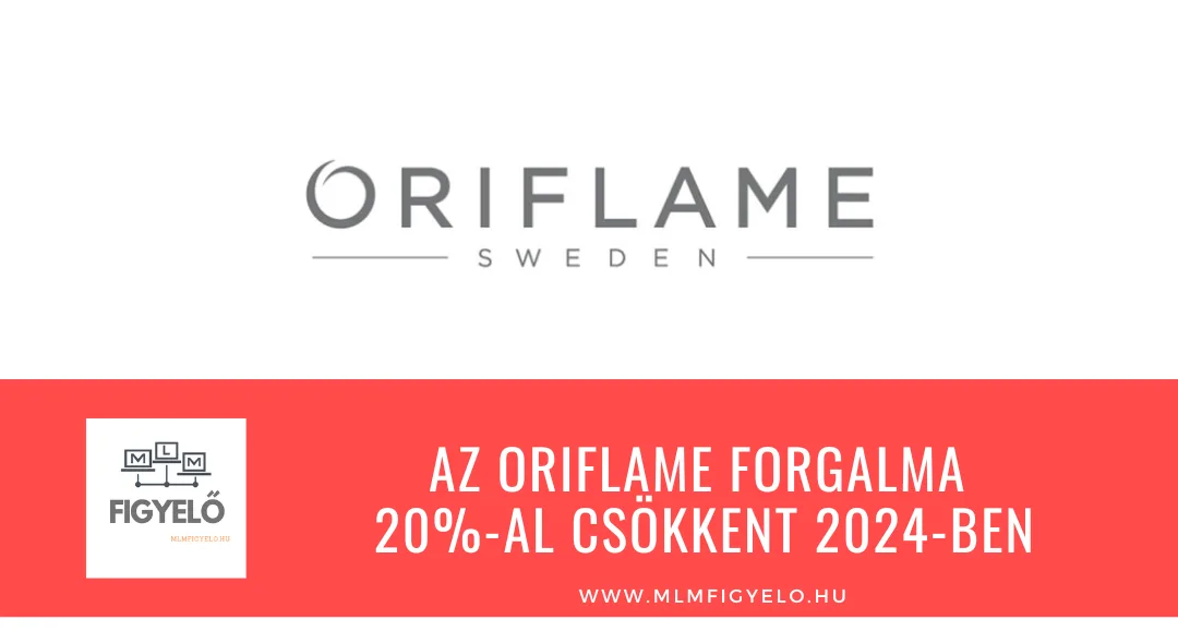 Az Oriflame forgalma 20%-al csökkent 2024-ben
