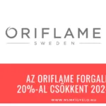 Az Oriflame forgalma 20%-al csökkent 2024-ben Az Oriflame forgalma 20-al csökkent 2024-ben