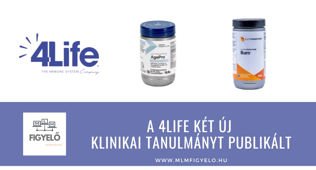 A 4Life két új klinikai tanulmányt publikált