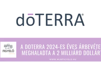 A doTERRA 2024-es éves árbevétele meghaladta a 2 milliárd dollárt