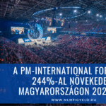 A PM-International forgalma 244%-al növekedett Magyarországon 2024-ben A PM-International forgalma 244-al növekedett Magyarországon 2024-ben