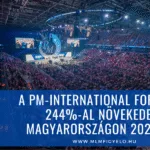 A PM-International forgalma 244-al növekedett Magyarországon 2024-ben