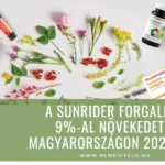 A Sunrider forgalma 9%-al növekedett Magyarországon 2024-ben A Sunrider forgalma 9-al növekedett Magyarországon 2024-ben