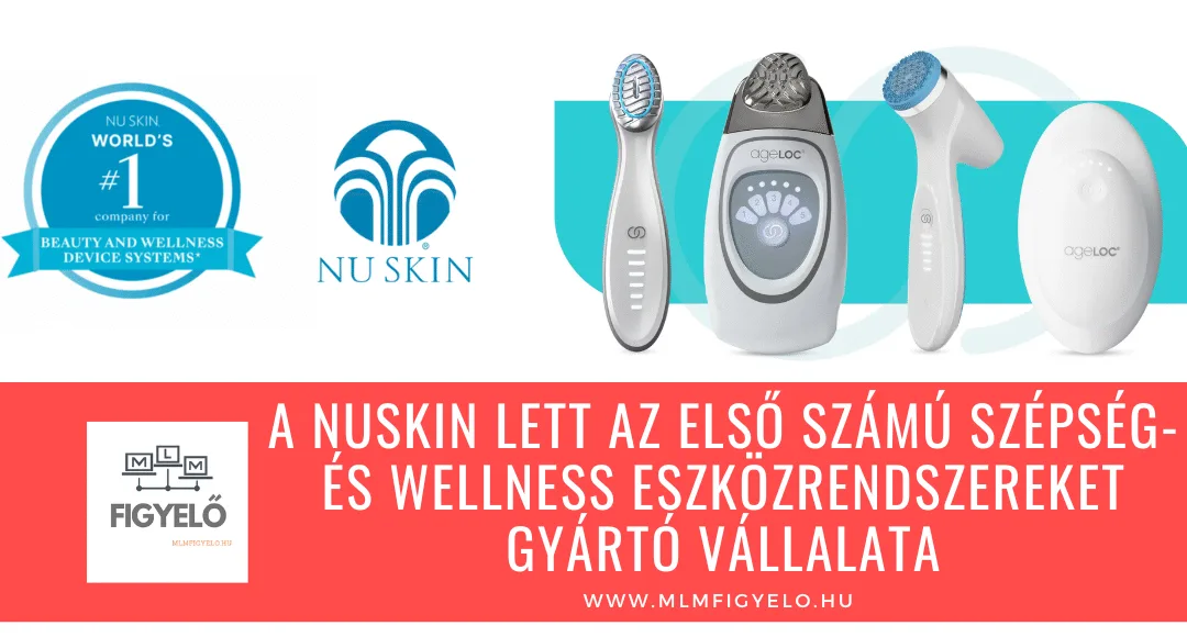 A NuSkin lett az első számú szépség- és wellness eszközrendszereket gyártó vállalata