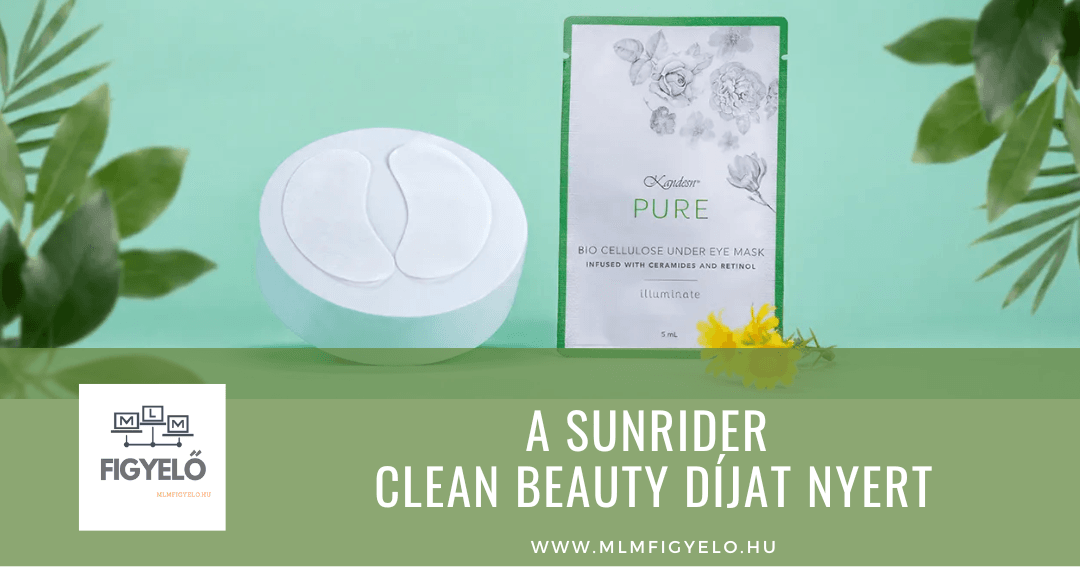 A Sunrider Clean Beauty Díjat nyert