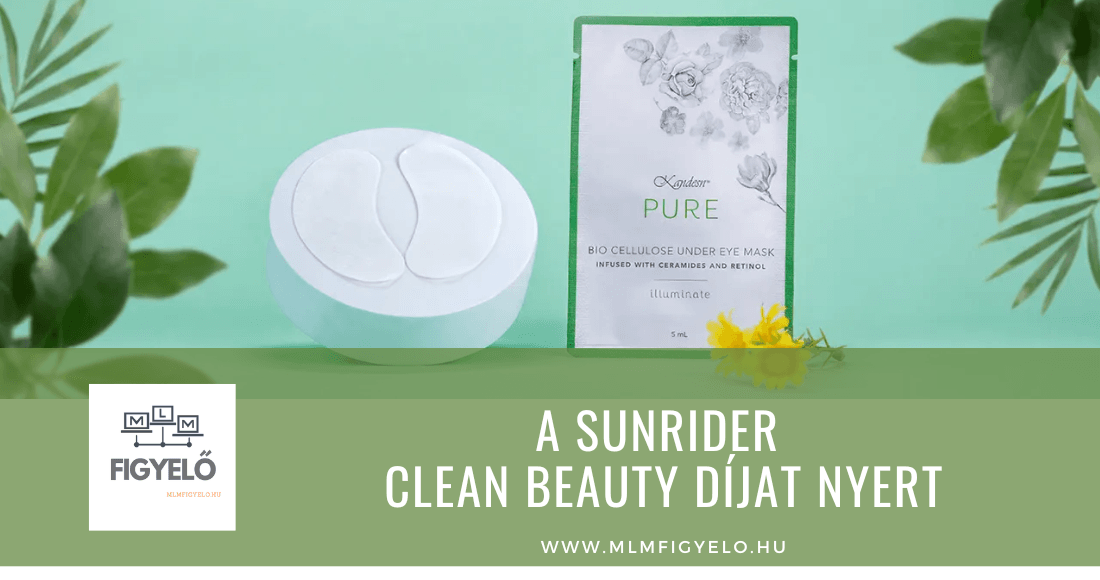 A Sunrider Clean Beauty Díjat nyert