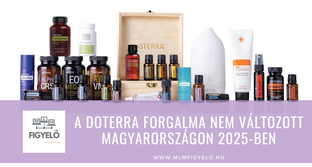 A doTERRA forgalma nem változott Magyarországon 2025-ben