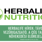 Herbalife hírek távozik a vezérigazgató, a cég tartja idei növekedési előrejelzését