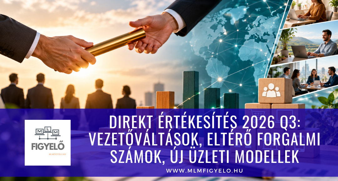 Direkt értékesítés 2026 harmadik negyedév: vezetőváltások, eltérő forgalmi számok és új üzleti modellek