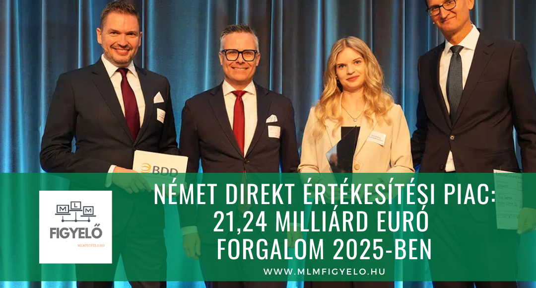 Német direkt értékesítési piac: 21,24 milliárd euró, BDD-díjak és megerősített vezetőség Potsdamban